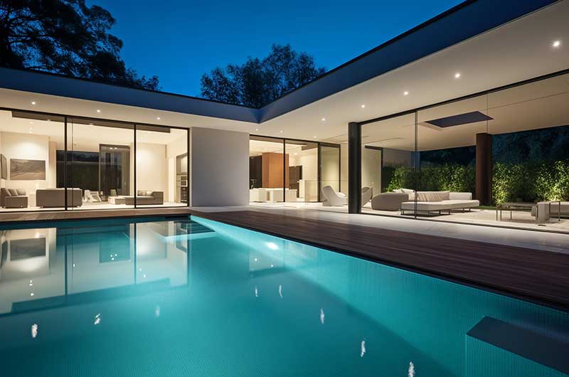 Ciepła woda w basenie