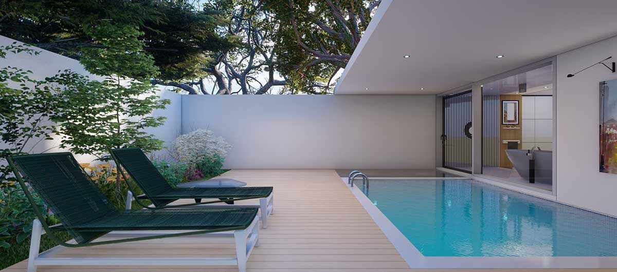 Ciepła woda w basenie